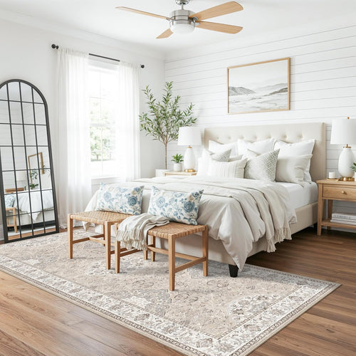 Boho Washable Non Slip Runner Rug