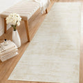 Floral Washable Non Slip Runner Rug