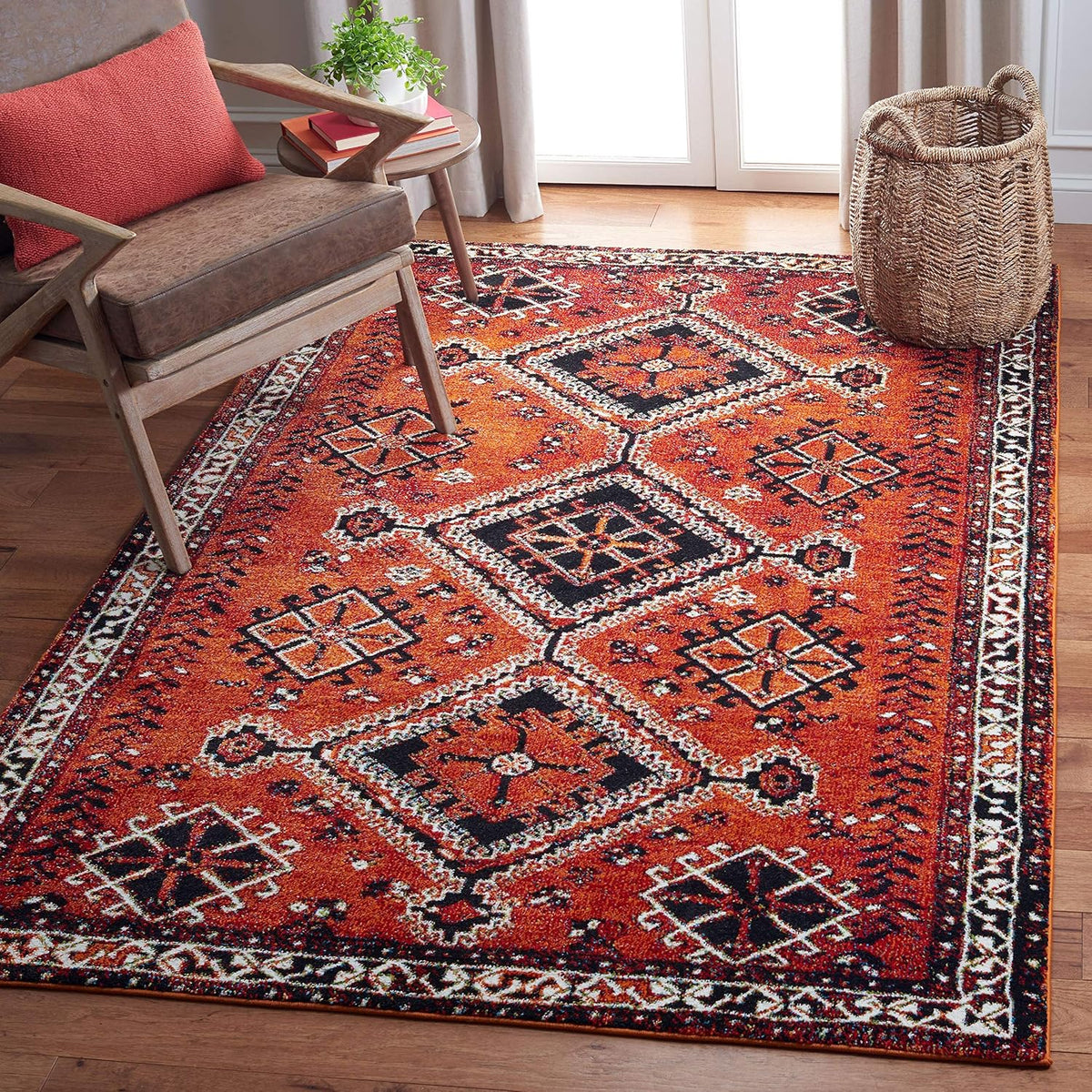 Vintage Oriental Traditional Area Rug