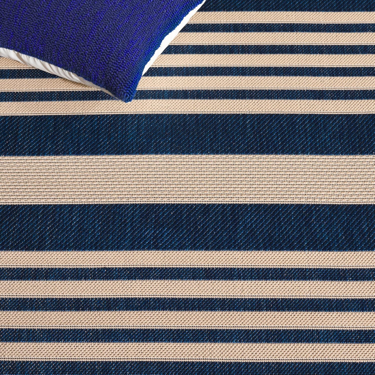Striped Waterproof Outdoor Patio Rug