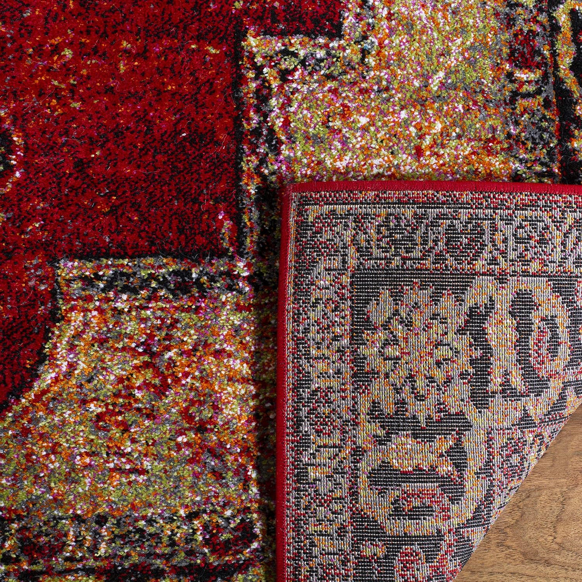 Vintage Persian Oriental Non Shed Rug