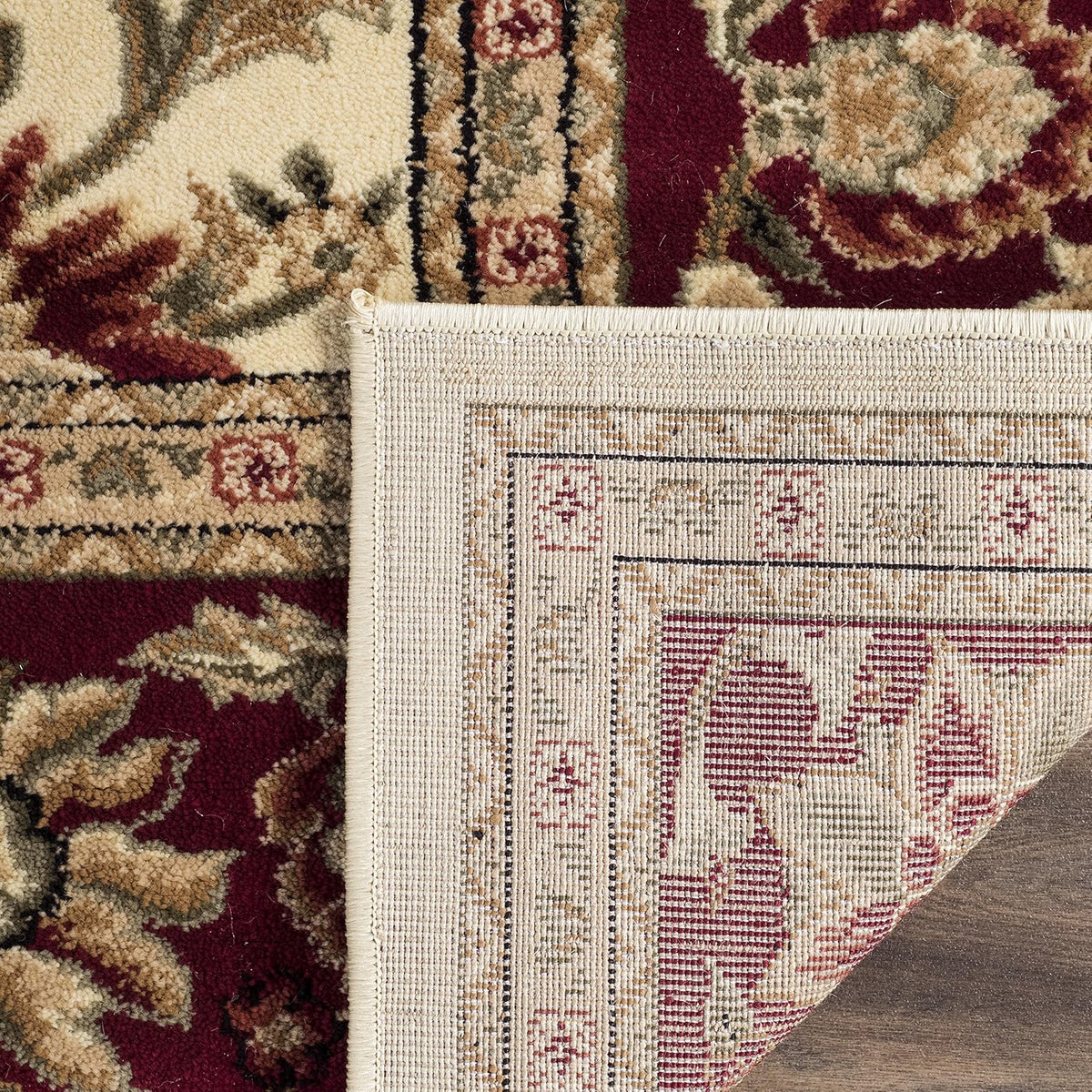 Traditional Oriental Non Shed Area Rug